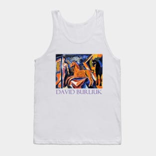 Carousel by Russian Futurist David Burliuk Tank Top